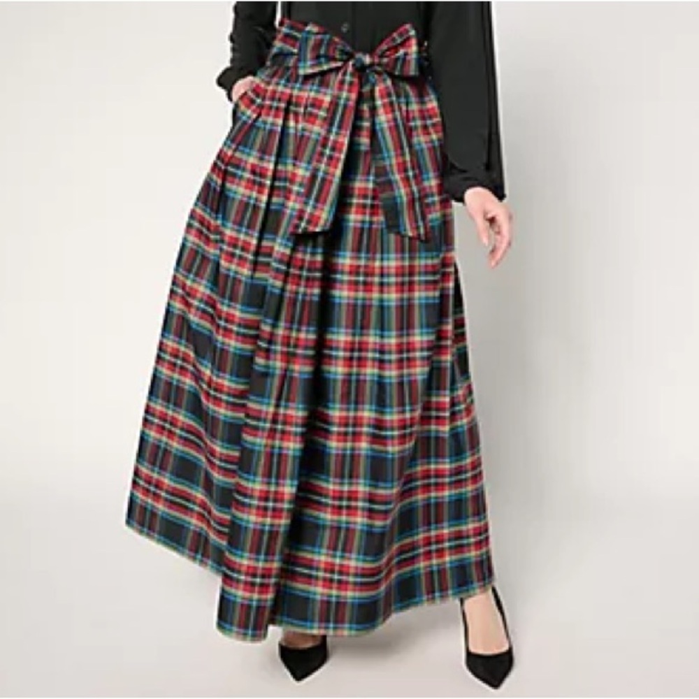 Joan Rivers Red Carpet Regular Pull-On Maxi Skirt